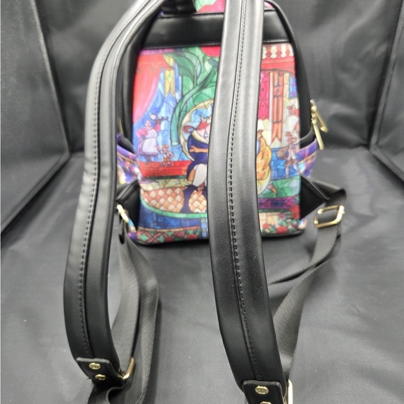 Loungefly Disney Castle Backpack with Multicolor Design main image 4